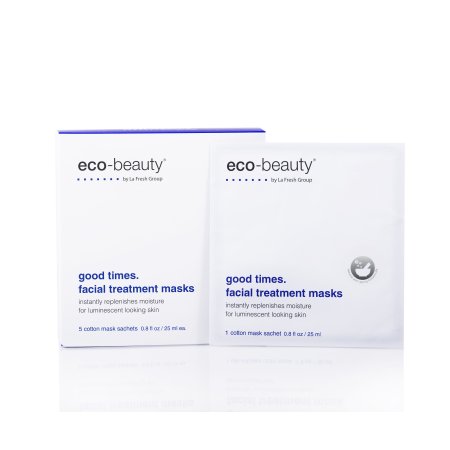 Eco Beauty Good Times Máscara Tratamiento facial con productos vegetales naturales Lucha contra el envejecimiento