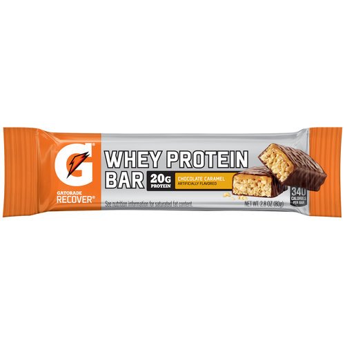 Gatorade suero proteína recuperar barras de caramelo de Chocolate 2,8 onzas (Pack 12)