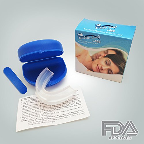 Ultimate Anti ronquido boquilla-hecho en Estados Unidos BPA noche gratis guardia paradas rechinar los dientes, bruxismo ATM-diseñado por cirujano Oral-satisfacción garantizada!