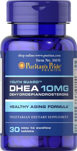 Pride de Puritan DHEA 10 mg-30 tabletas