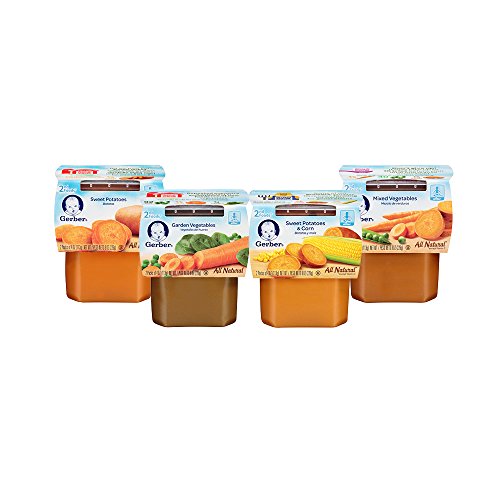 GERBER 2 paquete de la variedad de alimentos, verduras, 8 onzas (Pack 16)