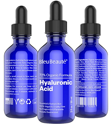 BIG - 2 oz de ácido hialurónico - alta potencia hidratante suero facial - que obras o su devolución!