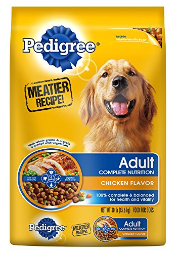 Alimentos para perros PEDIGREE adulto pollo sabor 36 libras