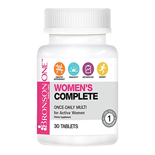 Completo multivitaminas multiminerales Bronson uno femenino