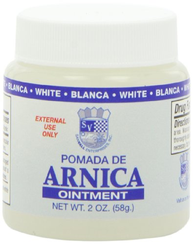 Sanar árnica blanca ungüento - Pomada de Arnica Blanco - alivio del dolor - contusiones - Carpal túnel síndrome de artritis, Bursitis y tendinitis
