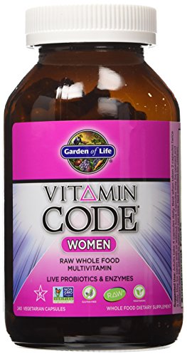 Multi jardín de vida vitamina código mujer, 240 cápsulas