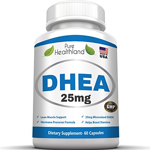 Píldoras de suplemento de DHEA 25mg para hombres y mujeres. Ultimate Nutrition al equilibrio hormonal. Ayuda a la lucha contra el envejecimiento, aumentar la energía, mejorar estado de ánimo, refuerzo de Libido para hombre y mujer, proteger el sistema inm