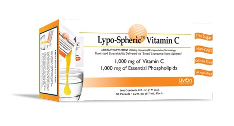 Lipo-Spheric vitamina C 0.2 oz fl - 30 paquetes | 1.000 mg de vitamina C por el paquete | Liposomas encapsulados de máxima biodisponibilidad | Profesionalmente formulado | 100% no-GMO, ultra potente vitamina C | Fosfolípidos esenciales 1000 mg por paquete