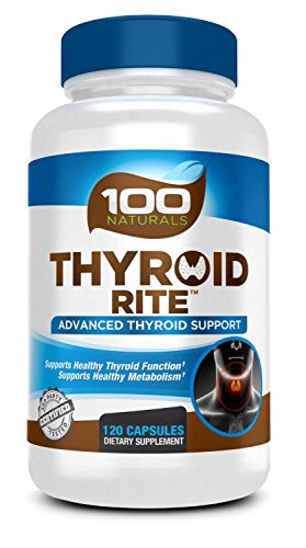 Rito de la tiroides: La tiroides suplemento para apoyar la función saludable de la tiroides y el metabolismo (120 Caps). con Schizandra, Ashwagandha, el fuco negro, pimienta de Cayena, tirosina, algas - 100% satisfacción garantizada