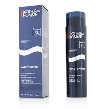 Homme Force Supreme total Reactivador Anti Aging 3,38 oz Gel Hidratante