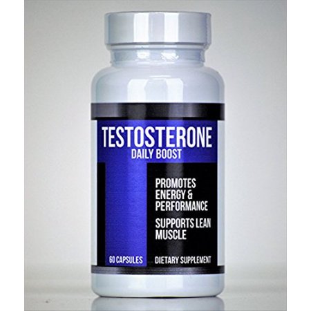 DIARIO BOOST Testosterone Booster - Aumentar Testosterone, la libido y energía - 3 Ingredientes poderosas, como la DHEA, L-citrulina, y Tongkat Ali, 60 Caps