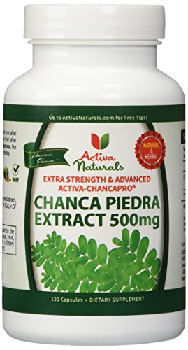 Activa Naturals Chanca Piedra extracto suplemento-500 mg Phyllanthus Niruri de riñón y vejiga salud apoyo - 120 Caps