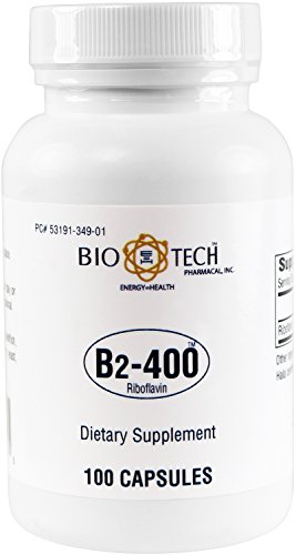 BioTech Pharmacal - riboflavina B2-400 - 100 cuenta