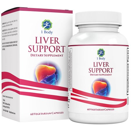 Soporte de hígado y limpiar suplemento - (vegetariana) - Advanced Natural hígado Fórmula Salud que combina cardo de leche sel