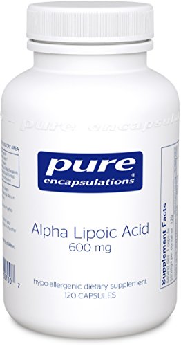 Puro encapsulados alfa Lipoic ácido 600 mg - 120 cápsulas