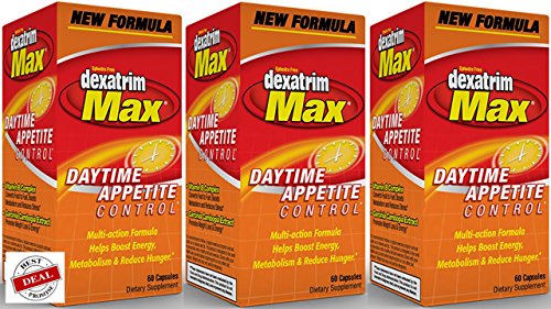 Dexatrim Max diurna apetito Control 60 cápsulas multi-Pack (3)