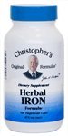 Hierro Herbal Formula 100 Caps familia formulaciones Dr. Christopher