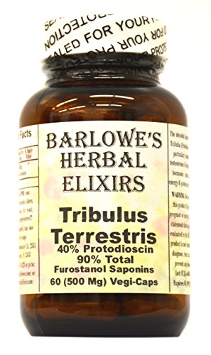 Extracto de Tribulus Terrestris - 40% Protodioscin 90% saponinas totales - mg 60 500 VegiCaps - estearato gratis