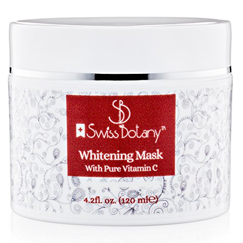 Crema mascarilla con ingredientes naturales para blanquear y aclarar la piel, para un tono de piel más claro incluso para blanquear la piel