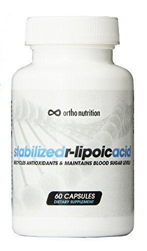 Estabiliza el ácido R-lipoico - Bioenhanced Na-R -ALA [100 mg, 60 gorras vegetariana] - aumento de glutatión (salud del hígado), sensibilidad a la insulina y diabetes (azúcar de sangre sano promueve)