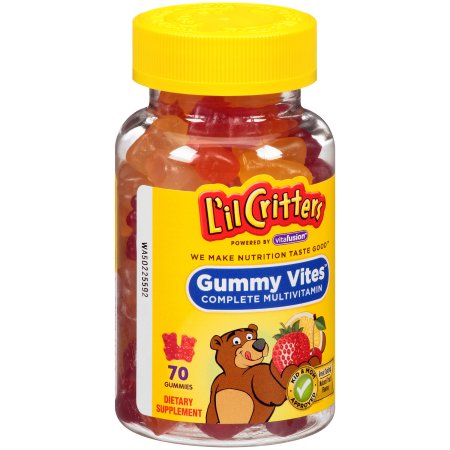 L'il Critters Vitaminas de Gominola de múltiples vitaminas y minerales Fórmula gomosa de los osos de los Suplementos Dietétic