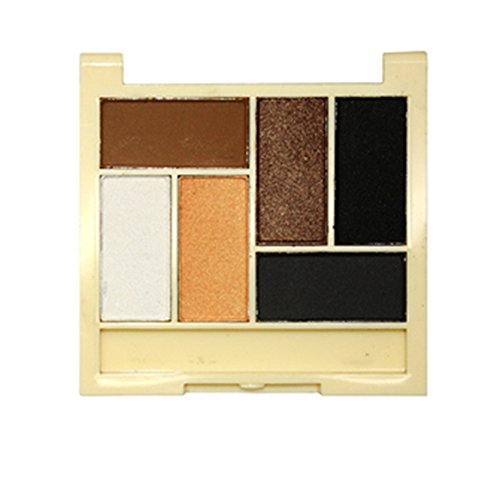 Spritech(TM) 6 colores sombra de ojos Eye Shadow paleta profesional Kit de maquillaje ahumado Color serie