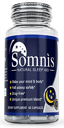 Somnis - sueño ayuda - Natural - Somnífero - ingredientes probados - cero lado efectos - 60 noches - incluye melatonina, GABA, L-triptófano: eliminar el insomnio para siempre!