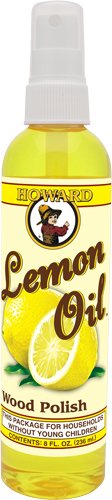 Howard LM0008 limón aceite madera polaco, 8 onzas