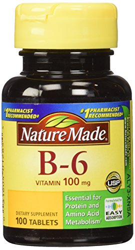 Naturaleza vitamina B6 100 Mg, tableta, 100-Count (paquete de 2)