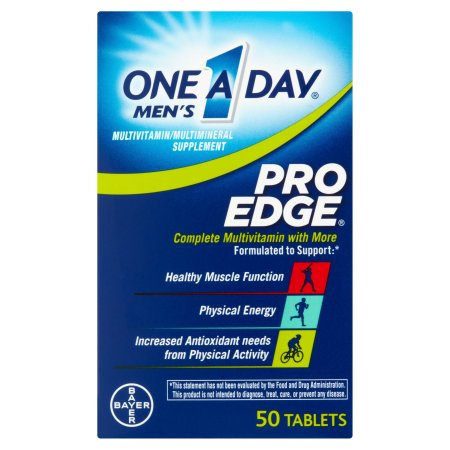 One A Day Hombres Pro Edge multivitaminas 50 ct