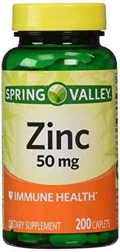 Spring Valley - Zinc 50 mg, Ct 200