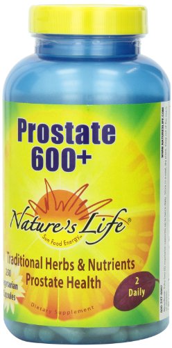 Vida próstata de la naturaleza mantener 600 + cápsulas Veg, cuenta 250