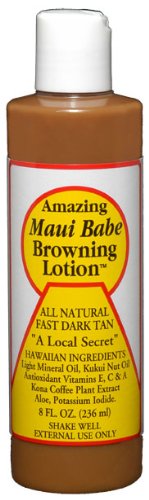 Maui Babe Browning crema, 8 onzas de líquido