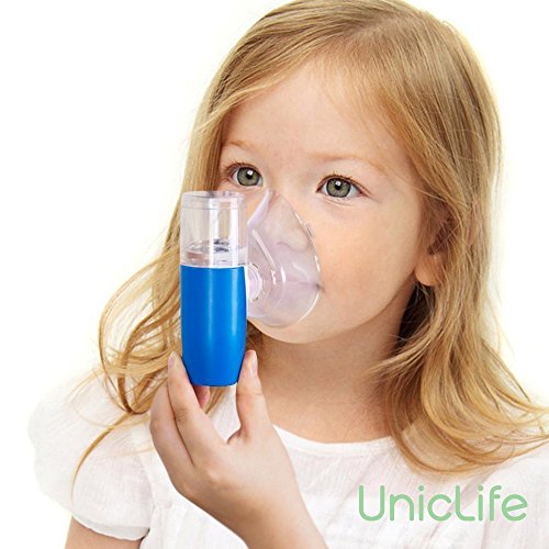 Uniclife recargable Mini USB inhalador / humidificador ultrasónico portátil de bolsillo para niños adultos