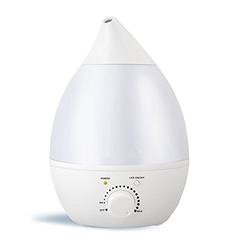 Amerzam 3.0L humidificador de niebla fría aromaterapia con siete colores LED quitamiedos de Babyroom de oficina dormitorio y sala de estar