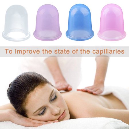 Nuevo cuerpo de silicona masaje facial Vacío y No.1 Copa Anti Celulitis Succionamiento