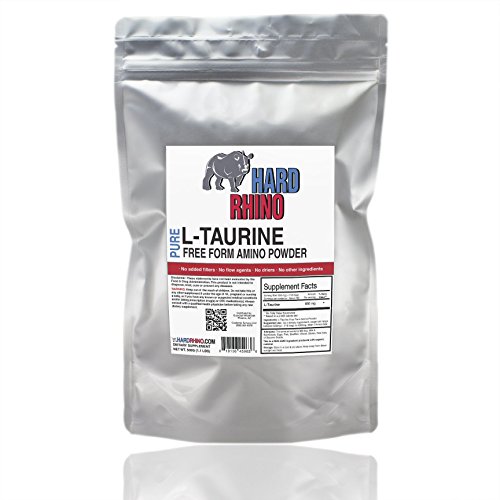 1000G 2.2 libras L-taurina forma libre Amino polvo hoja sellada para su frescura. Ultra puro polvo.