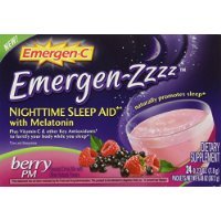 Alacer Emergen-C noche Berry PM dormir ayuda, portador de la cuenta 24 envío internacional usps, ups, fedex, dhl, 14-28 días por compras de Dragon