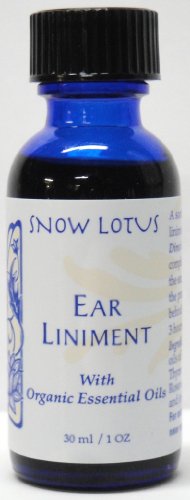 Nieve de Lotus oído Linimento aceite esencial terapéutico mezcla 1 oz