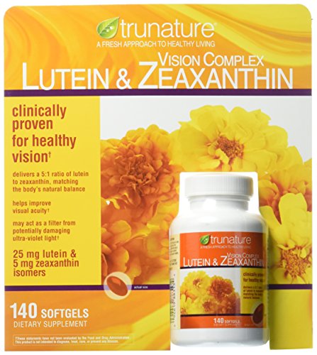 TruNature visión compleja la luteína y la zeaxantina, la 140 cápsulas