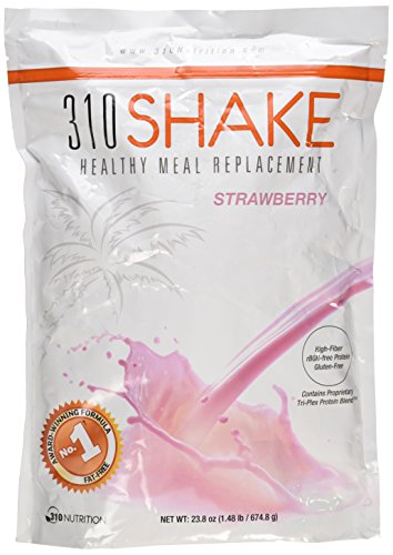 310 shake fresa (mayor calidad alimentos ingredientes) 23,8 oz