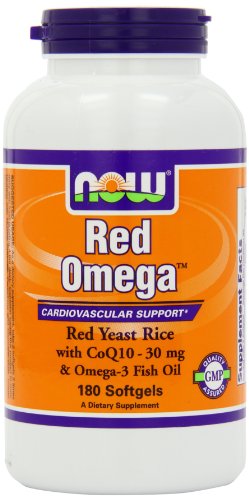 Ahora alimentos Omega rojo Soft-Gel, 180-Conde