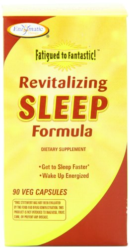 Terapia enzimática revitalizante dormir fórmula, 90 vegetales cápsulas