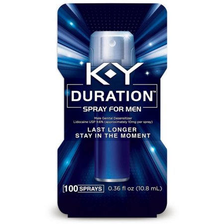 K-Y Duration Spray for Men 0.36 oz (Pack of 2)