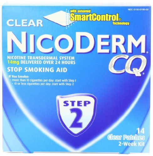 14 Mg, paso 2 14 Ct los parches Nicoderm dejar de fumar