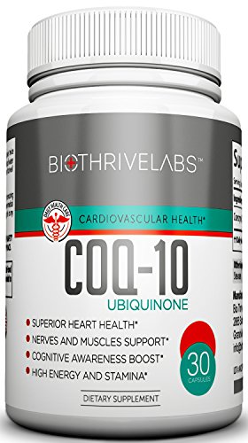 Alta eficiencia COQ10 suplemento pastillas - coenzima Q10 cápsulas con 200mg de ubiquinona puro protegen su corazón, elevar los niveles de energía, aliviar el dolor y mejoran la presión arterial sin efectos secundarios!