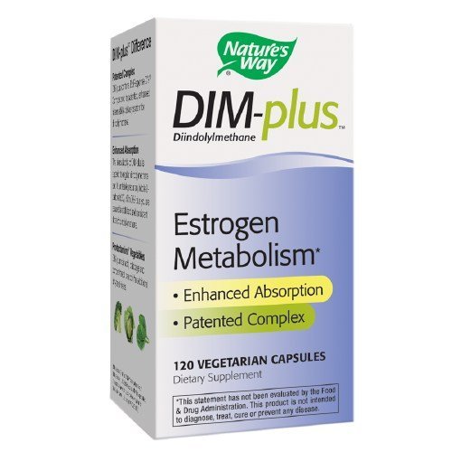 Forma DIM-Plus estrógenos metabolismo casquillos de la naturaleza, ct 120