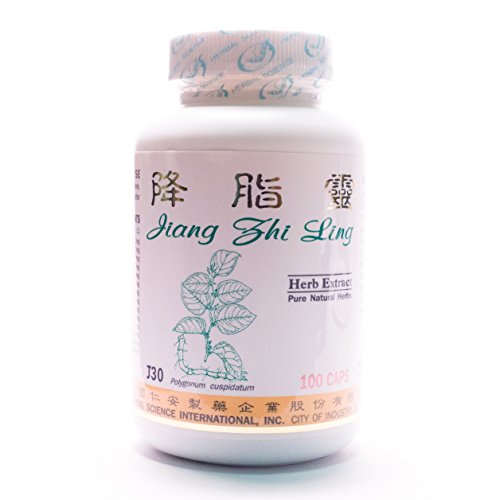 Lípido limpiador dietéticos suplemento 500mg 100 cápsulas (Jiang Zhi Ling) 100% hierbas naturales