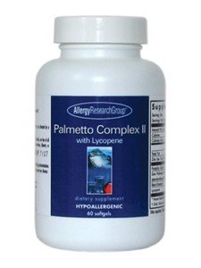 Grupo de investigación de alergia Palmetto complejo II con licopeno--320 mg - 60 cápsulas