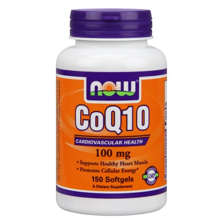 NOW Alimentos CoQ10 100 mg de 150 Cápsulas Blandas
